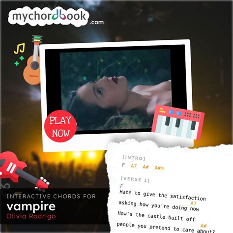 vampire chords|vampire chords no capo.